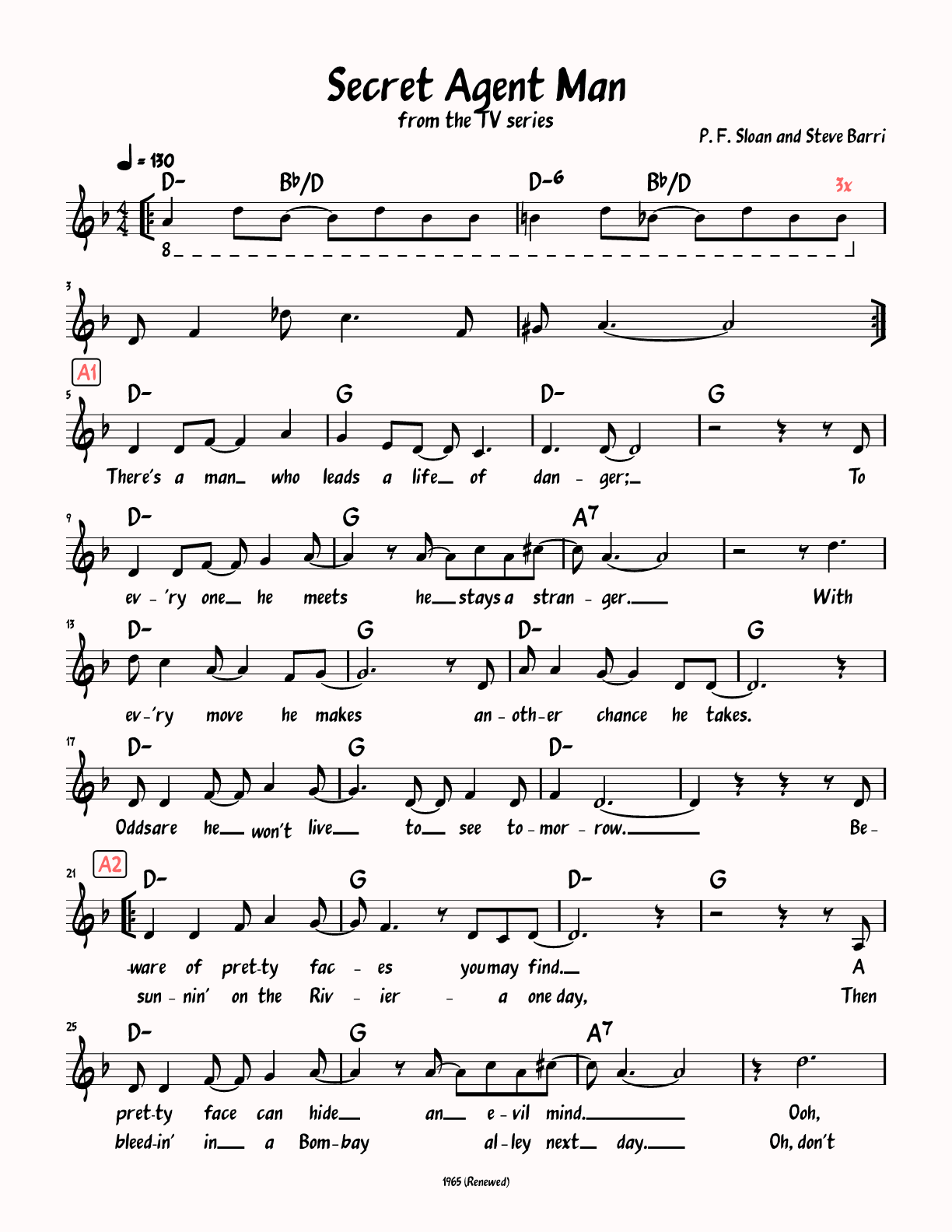 Sheet Music